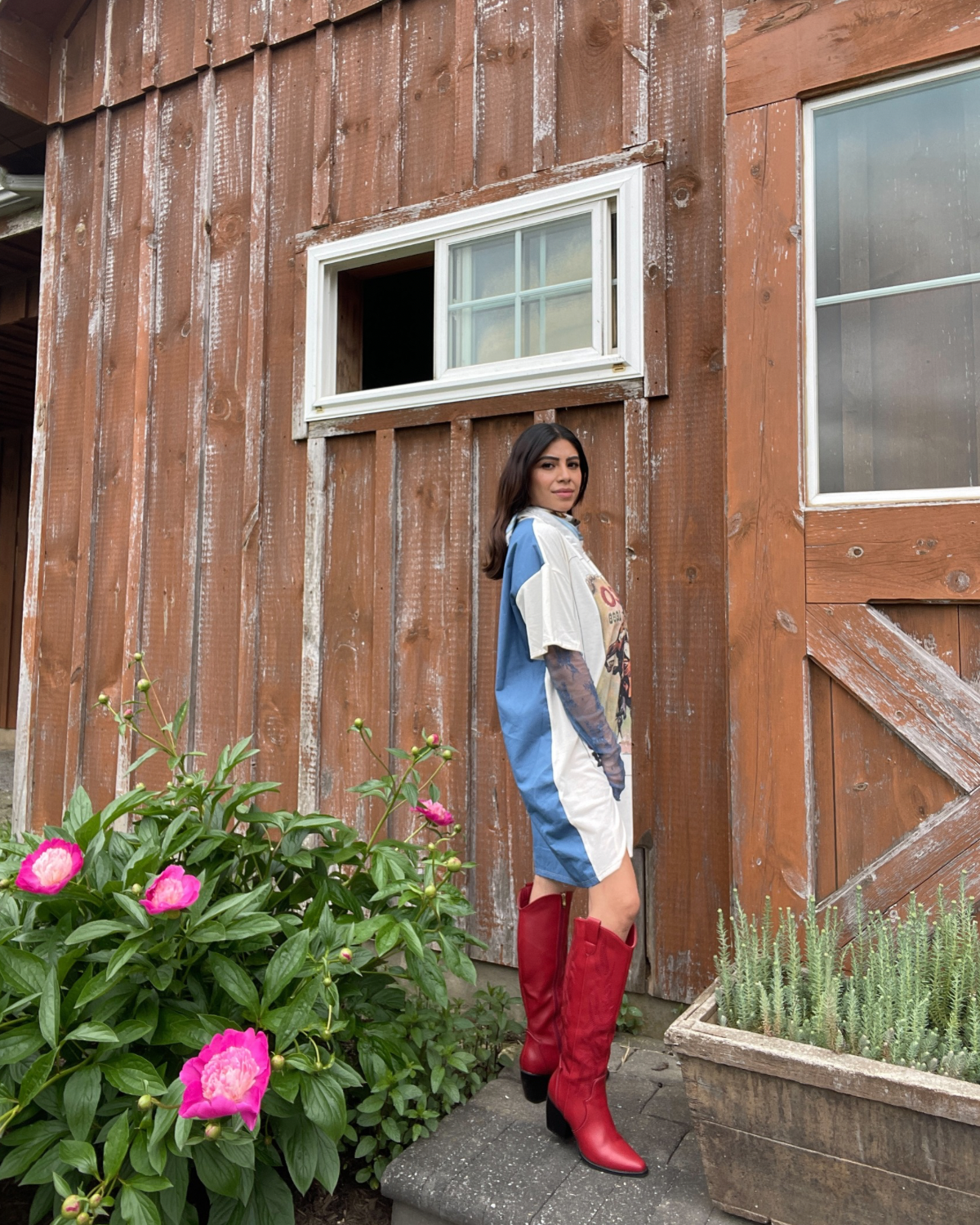 Vintage Rodeo Denim T-Shirt Dress