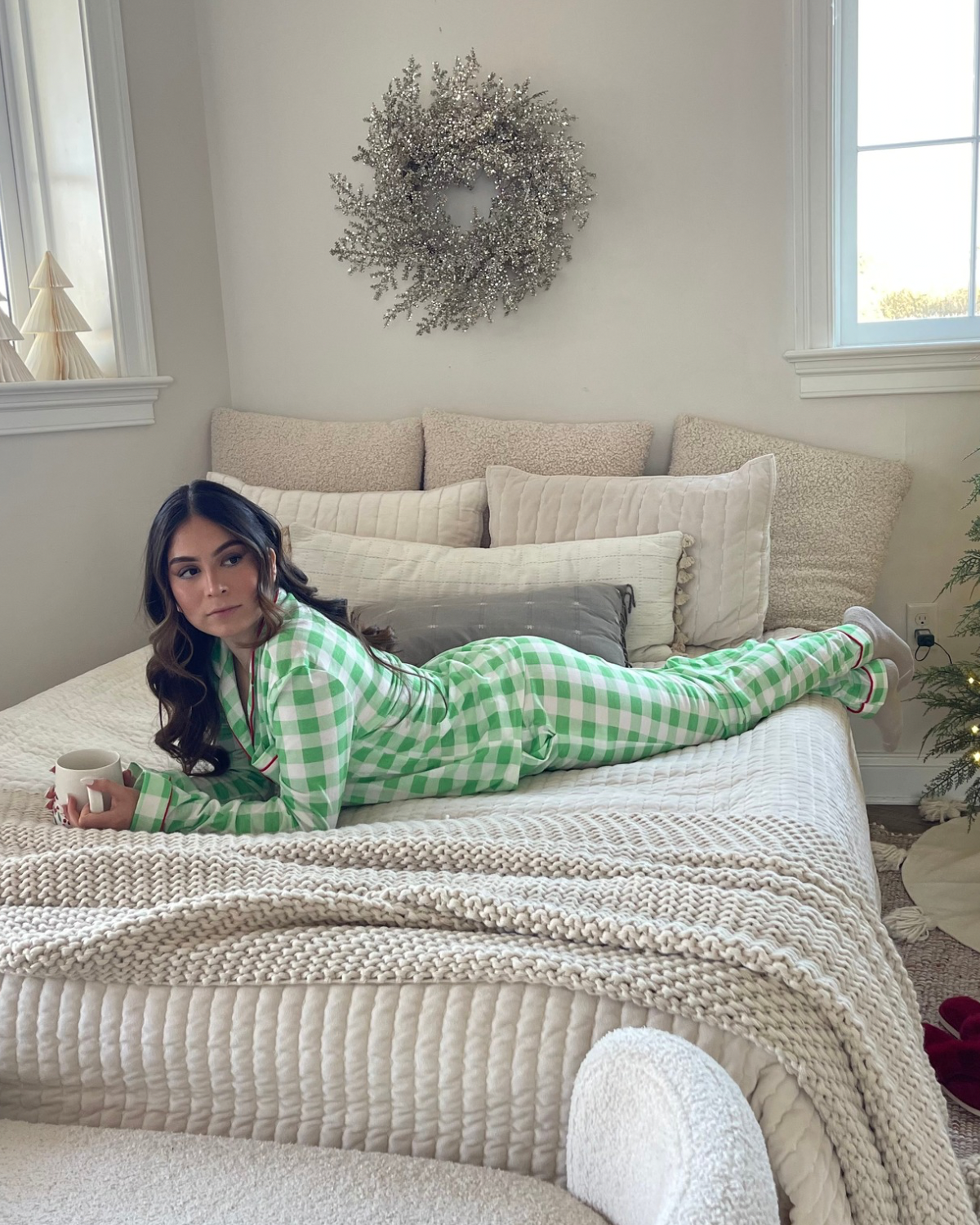 Christmas Plaid Pajama Set