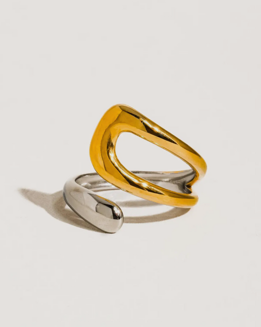 Vill Two Toned Ring