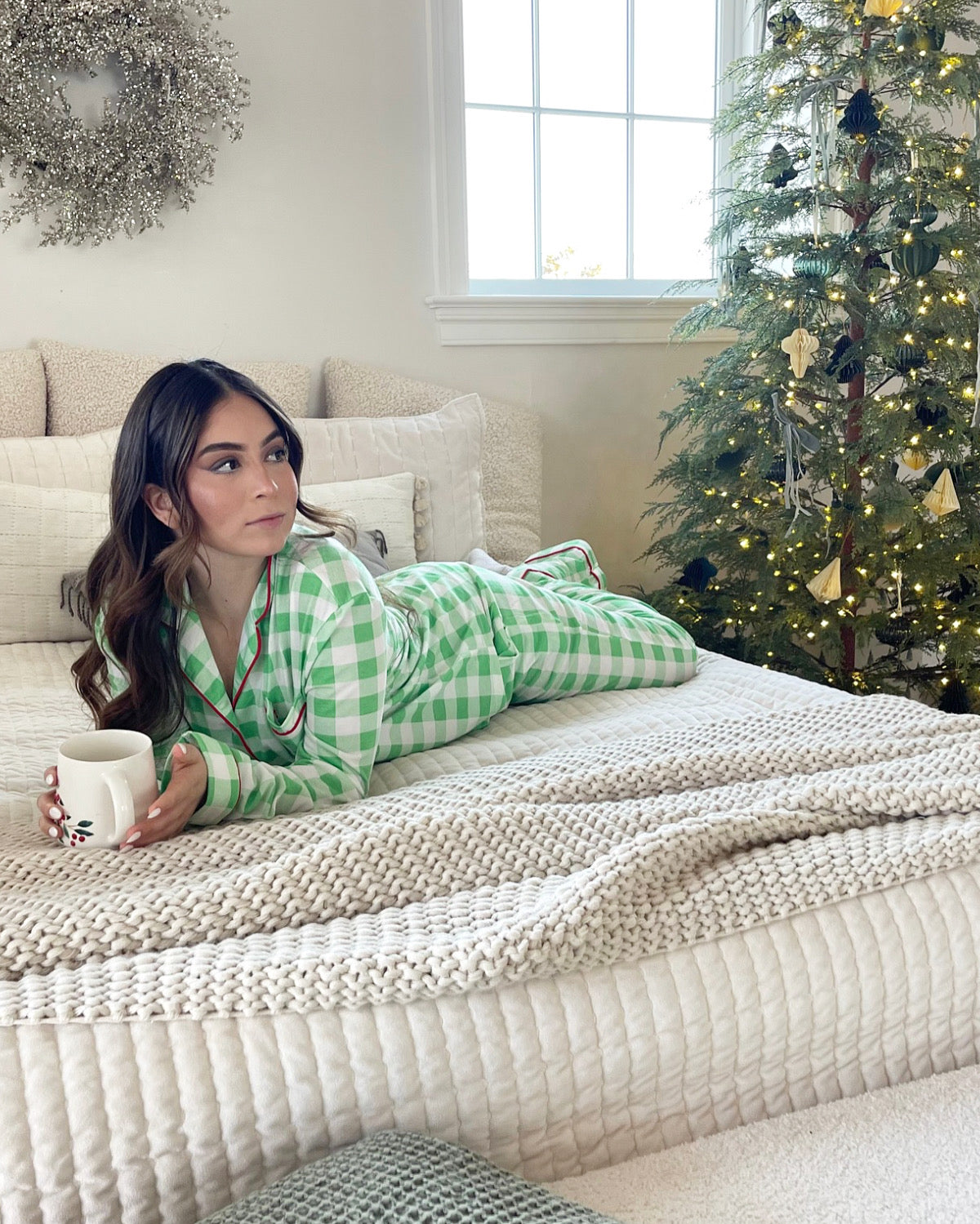 Christmas Plaid Pajama Set